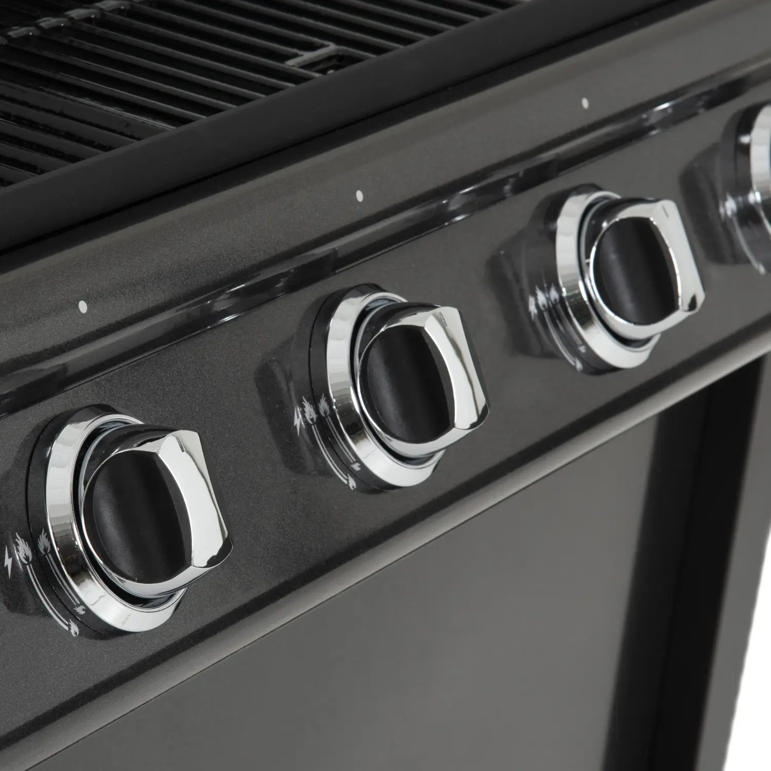 Barbecue au gaz - 4 brûleurs avec thermomètre 14kW