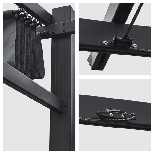 Pergola murale 3 × 4m...