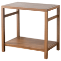 Meuble sous vasque en teck massif 80cm DEWI