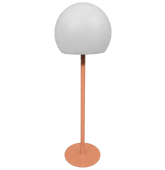 Lampe LED à poser terracotta