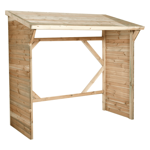 CERLAND - Abri bûches...