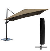 Parasol déporté carré 3x3m...