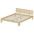 Letto in legno con testiera...