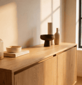 Buffet en bois 120cm