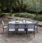 Salon de jardin extensible...