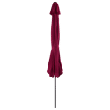 Gerader Sonnenschirm HAPUNA rund 3,30m Durchmesser fuchsia