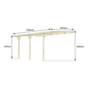 CERLAND - Carport adossable HENRI