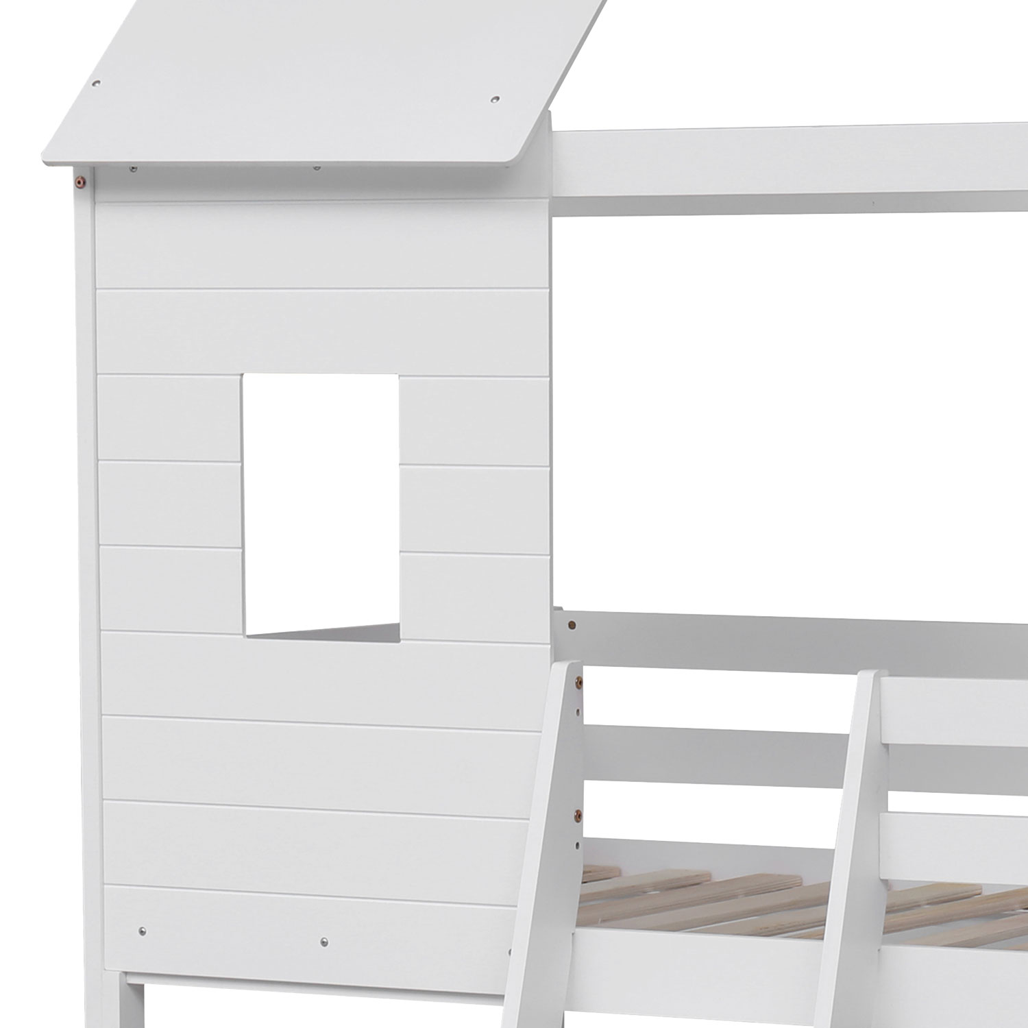 Letto a soppalco per bambini 190x90cm bianco MARGOT