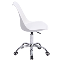 ANNE cadeira de escritório ajustável em altura branca