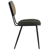 Lot de 2 chaises en cannage...