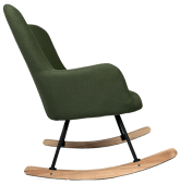 Fauteuil à bascule en tissu...