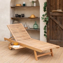 Acacia dobrável Sunlounger KANAWA