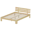 Houten bed met hoofdbord 140x200cm FINN