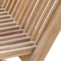 Salon de jardin en teck - table ovale extensible - 10 places