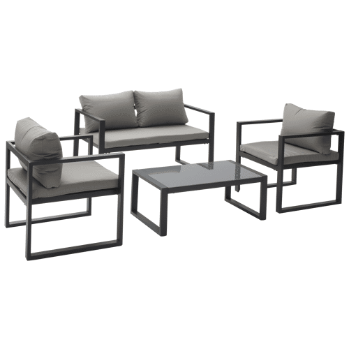 IBIZA tuinset in grijze...