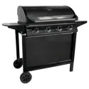 Barbecue au gaz - 4 brûleurs avec thermomètre 14kW