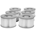 MSPA - Lot de 6 cartouches filtrantes pour spa gonflable Mspa