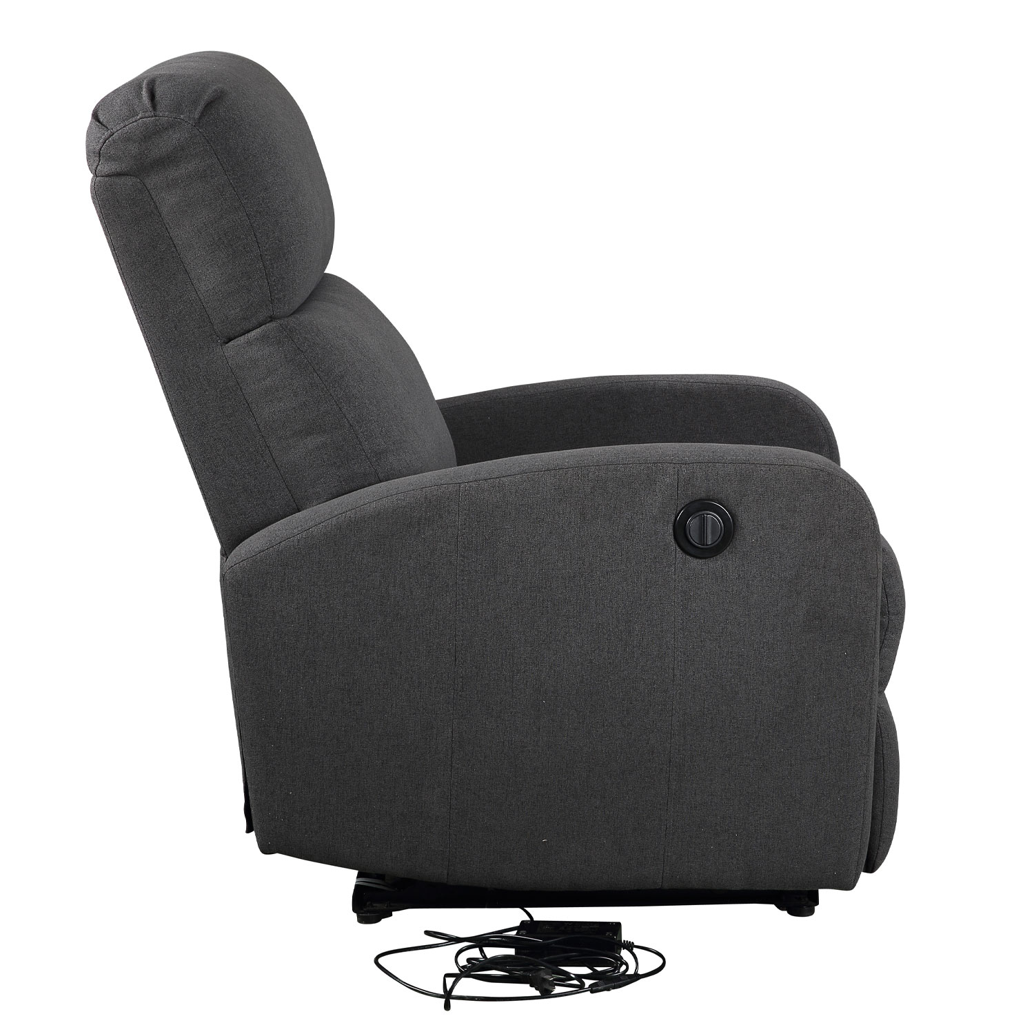 Fauteuil électrique inclinable RELAX gris anthracite