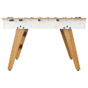 Futbolin 120cm blanco y madera