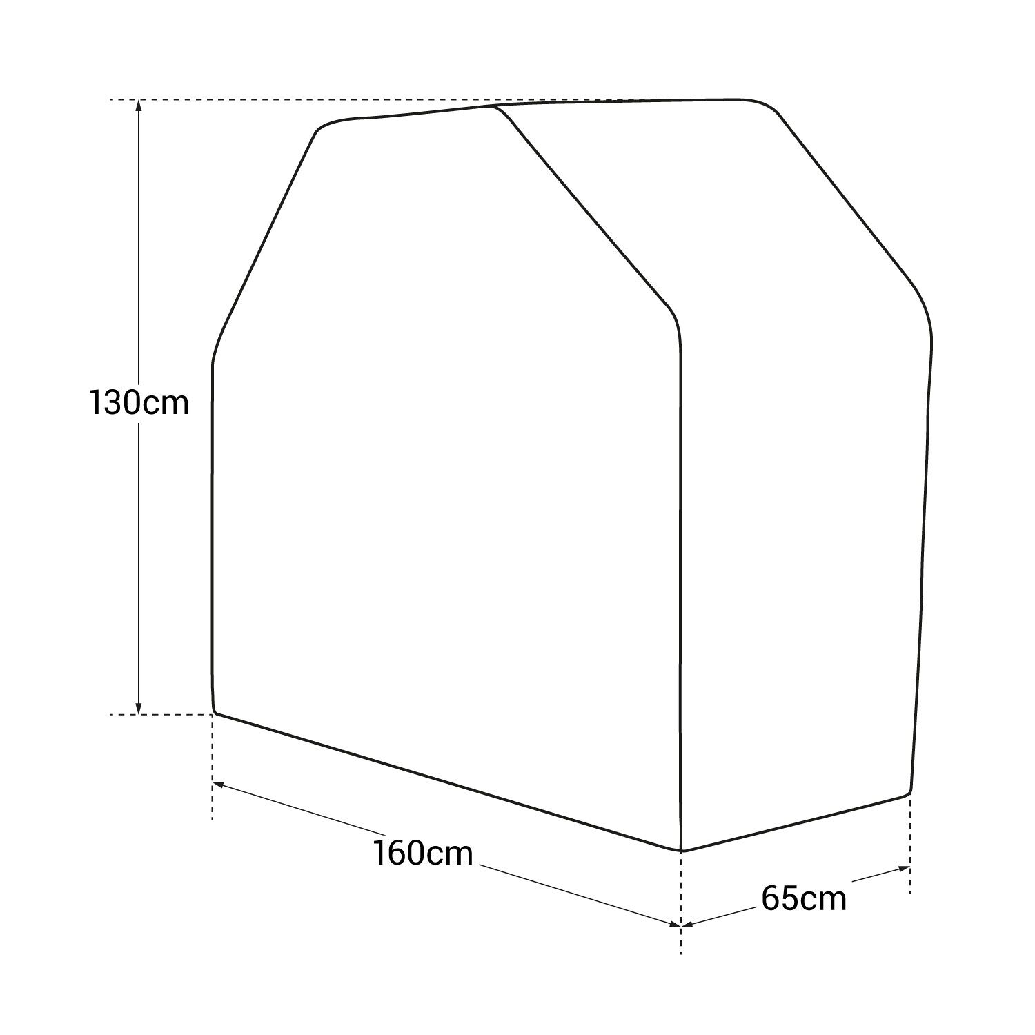 COOK'IN GARDEN - Housse pour barbecue américain