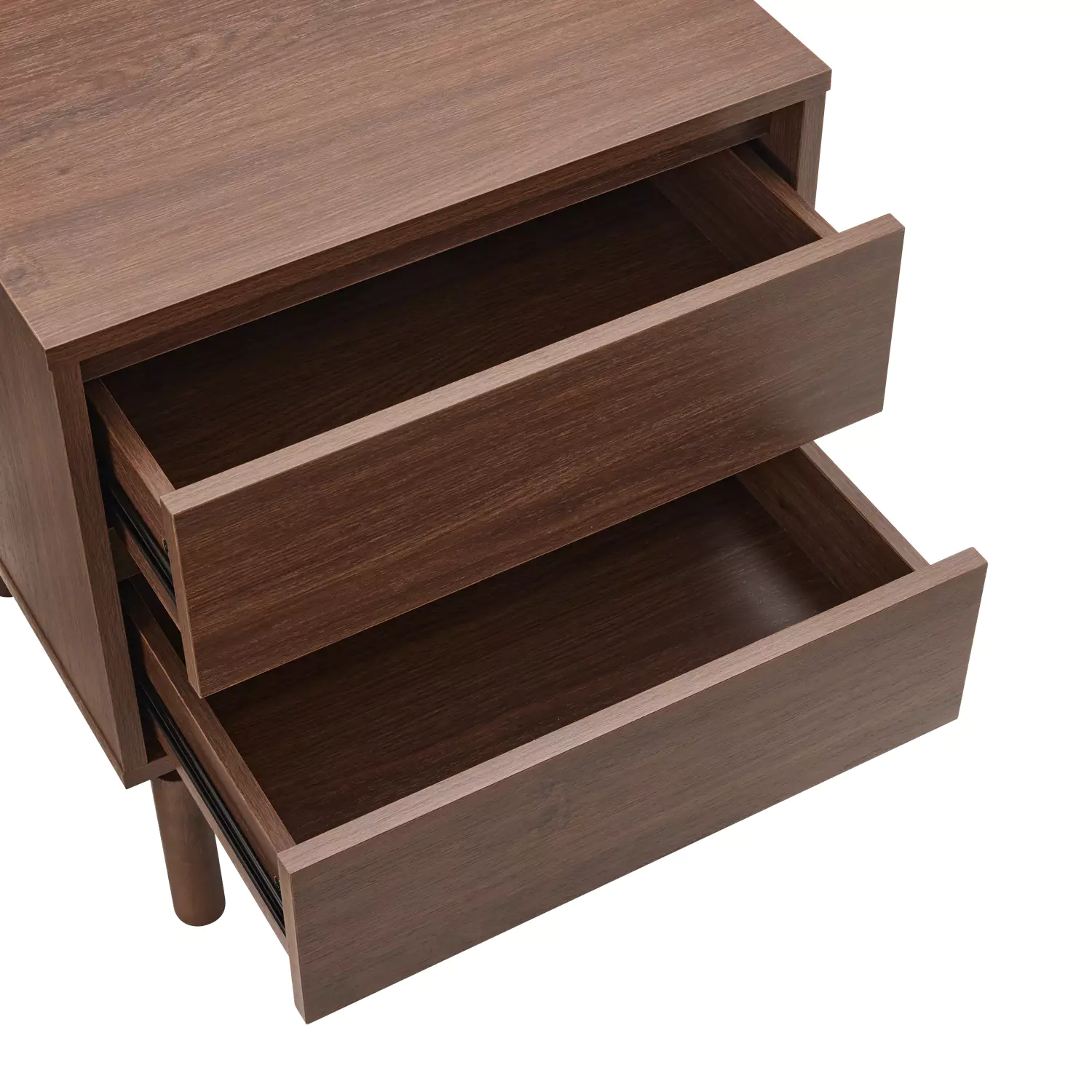 Table de chevet en bois foncé SARAH