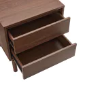 Table de chevet en bois foncé SARAH