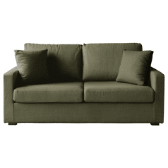 Canapé droit 3 places vert...