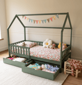Lit cabane pour enfant...