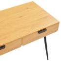 Houten bureau 2 laden LOUIS