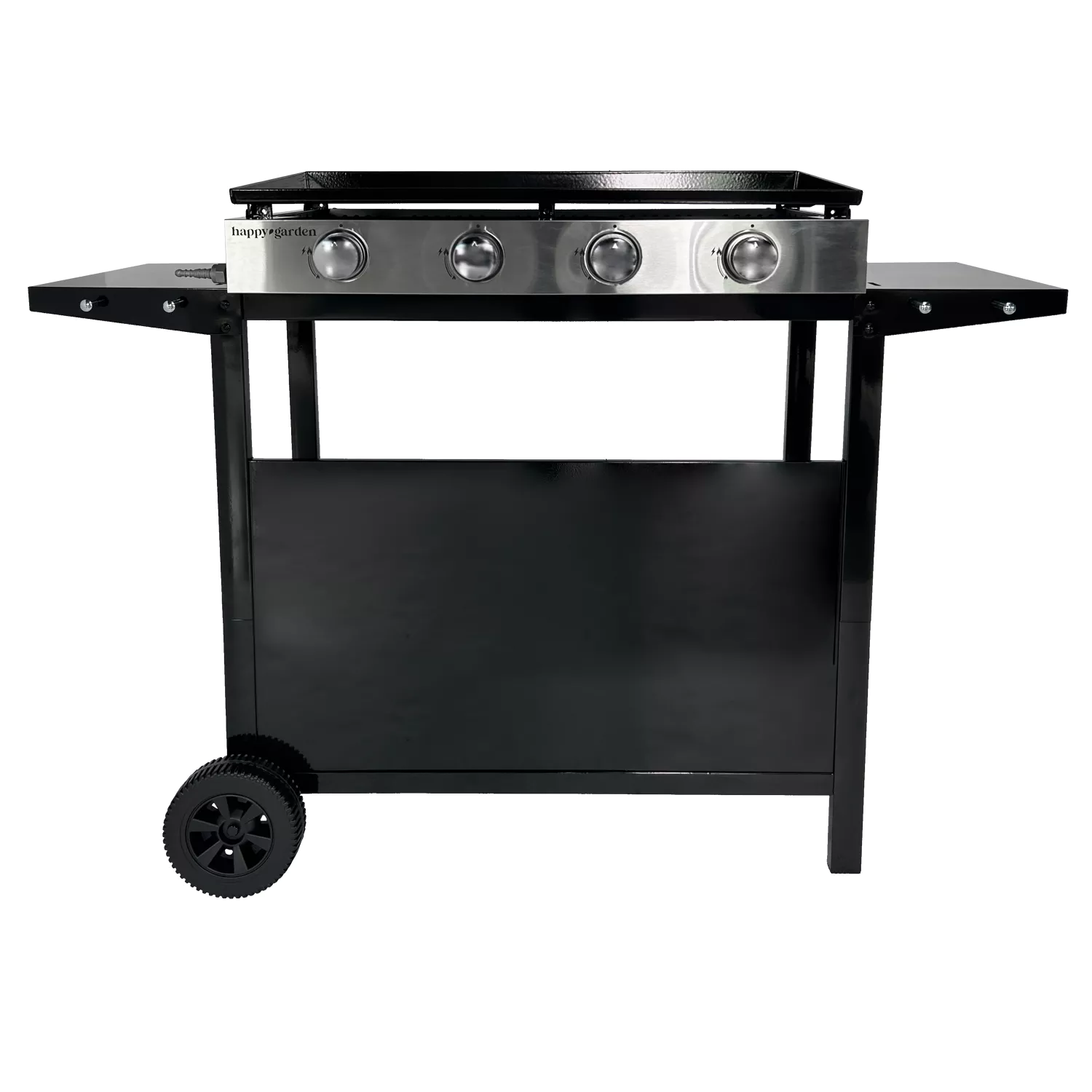 Plancha au gaz MÉRIDA 4 brûleurs + chariot