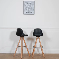 Conjunto de 2 bancos...