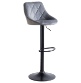 Tabouret de bar en velours...