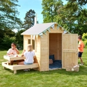 SOULET - Cabane en bois avec table pique-nique pour enfants TIANA