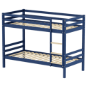 Kinderstapelbed 190x90cm donkerblauw AMBER