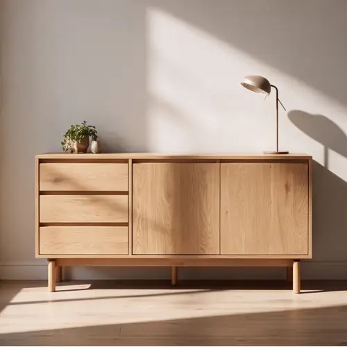 Houten buffet 160cm
