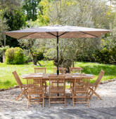 Parasol droit rectangulaire...