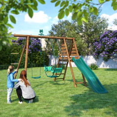 SOULET - Station en bois...