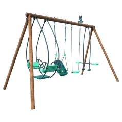 SOULET - Portique en bois...