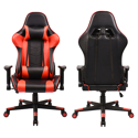 Fauteuil de bureau gamer noir et rouge GORDON