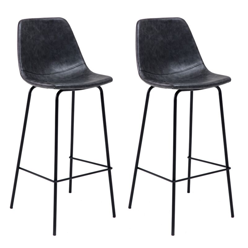 Lot de 2 tabourets de bar...