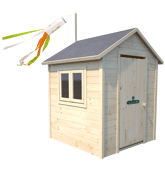 SOULET - Cabane en bois...