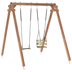 SOULET - Portique en bois...