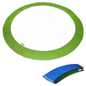 Matelas de protection réversible pour trampoline Ø370cm PERTH - vert/bleu