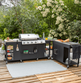 Cuisine d'angle d’extérieur...