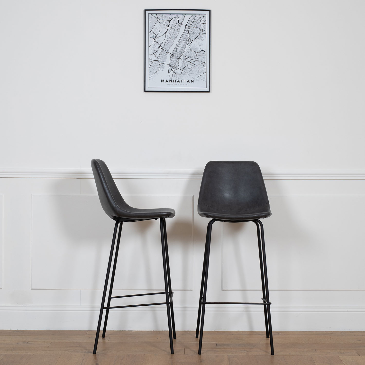 Conjunto de 2 bancos de bar...