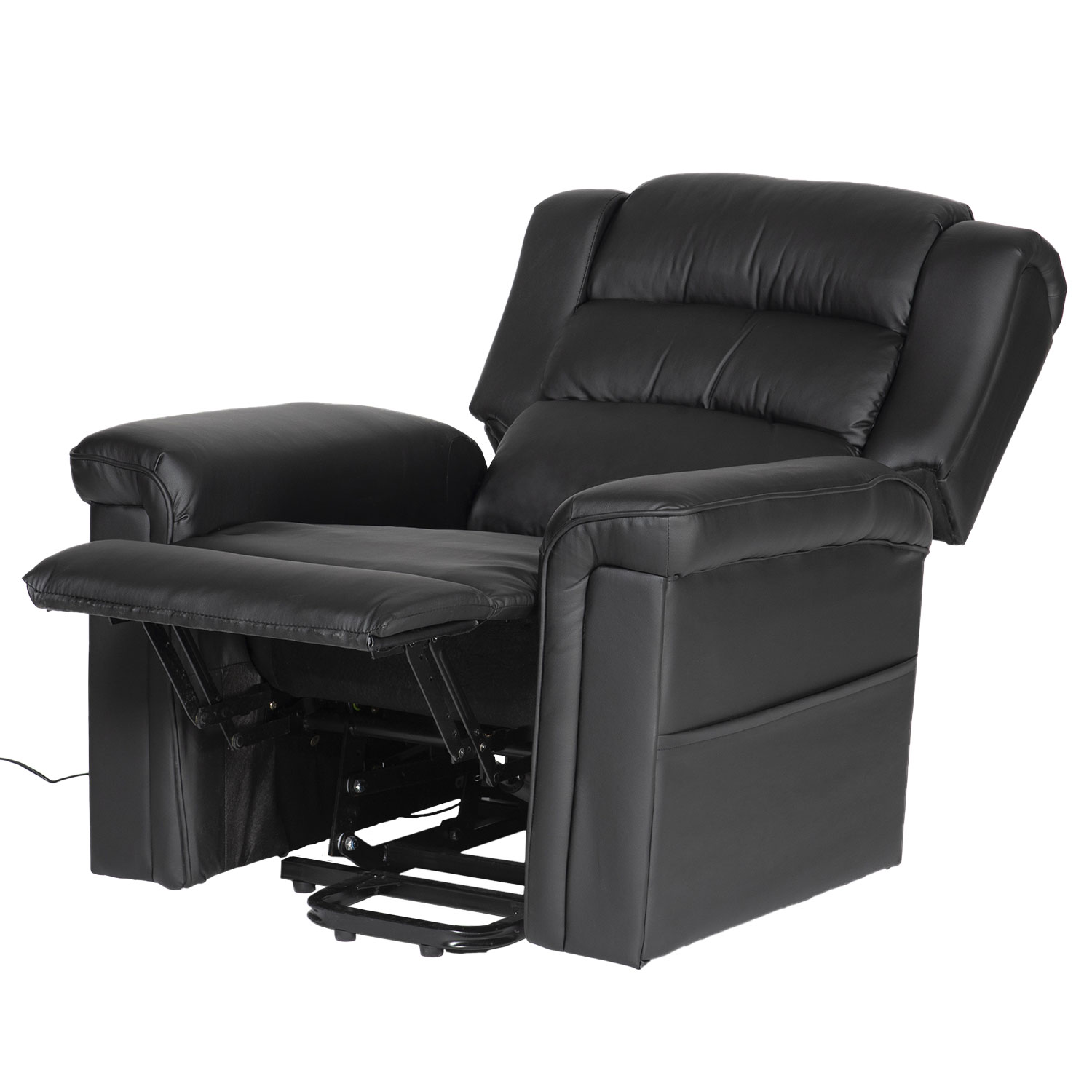 Fauteuil électrique inclinable BERNIE noir