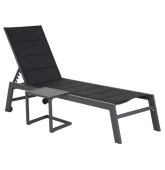 Conjunto de tumbona y mesa...