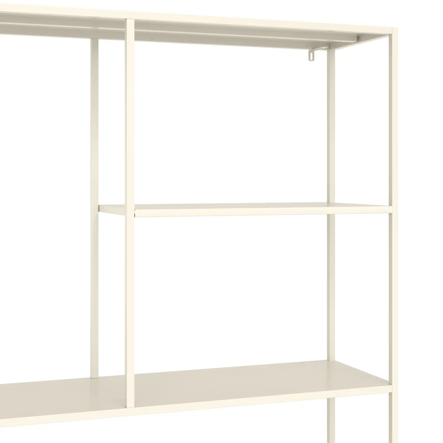 Estantería de metal 189cm blanca