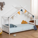 Letto per bambini 190x90cm bianco GASPARD