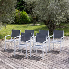 Lot de 6 chaises en...